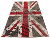Dywan nowoczesny do salonu BRITISH POSTCARD ALFA